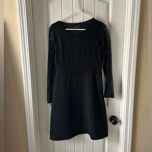 Banana Republic a-line dress. Size 4. Black
